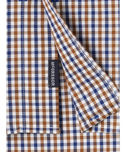 McGREGOR(マックレガー)の「ベアパナマ7分袖シャツ(シャツ/ブラウス・メンズ・ブラウン/レッド・L/M)」の14枚目の写真