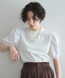 ボリュームスリーブＴシャツ