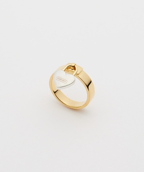 AMBUSH(アンブッシュ)の「【AMBUSH】HEART PADLOCK RING(リング・メンズ・Silver/GOLD・M/L/XL)」の2枚目の写真