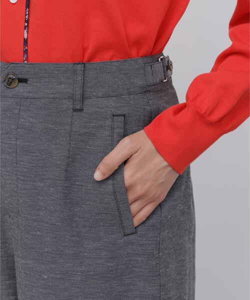 human woman(ヒューマンウーマン)の「◆【UVカット / マルチサイズ】シェルタリングセミワイドパンツ(その他パンツ・レディース・チャコールグレー/ブラウン・SMALL/MEDIUM/LARGE)」の17枚目の写真