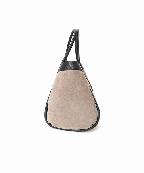 AULENTTI(オウレンティ)の「AULENTTI/オウレンティ 金具付きスウェードトートBAG(トートバッグ・レディース・ベージュ/ブラウン・FREE)」の7枚目の写真