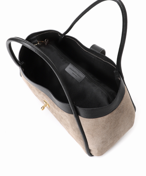 AULENTTI(オウレンティ)の「AULENTTI/オウレンティ 金具付きスウェードトートBAG(トートバッグ・レディース・ベージュ/ブラウン・FREE)」の10枚目の写真