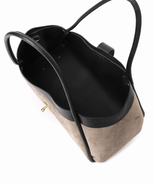 AULENTTI(オウレンティ)の「AULENTTI/オウレンティ 金具付きスウェードトートBAG(トートバッグ・レディース・ベージュ/ブラウン・FREE)」の11枚目の写真