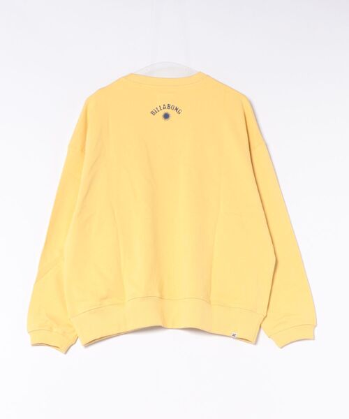 BILLABONG（ビラボン）の「BILLABONG/ビラボン トレーナー スウェット 調温機能 SURF CAMP HERITAGE CREW BG014012（スウェット・レディース・イエロー/オリーブ/ブルー・M）」の12枚目の写真