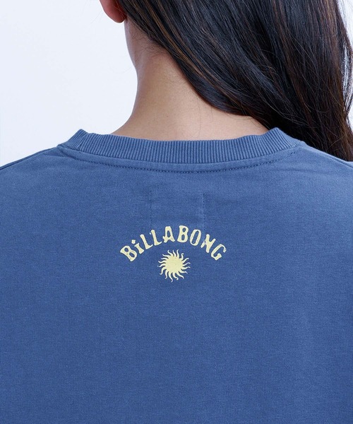 BILLABONG（ビラボン）の「BILLABONG/ビラボン トレーナー スウェット 調温機能 SURF CAMP HERITAGE CREW BG014012（スウェット・レディース・イエロー/オリーブ/ブルー・M）」の6枚目の写真