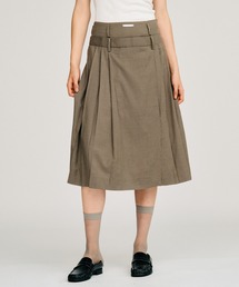 PRANK PROJECT | 【2026Autumn Pre-Order】ダブルウエストプリーツスカート / Double-Waist Pleated Skirt(スカート)