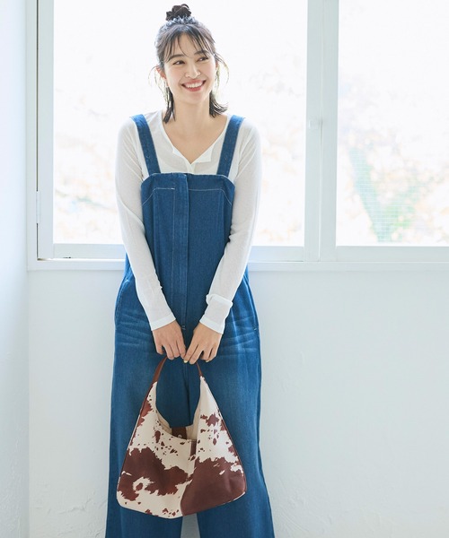 coca(coca)(コカ)の「スエード調ハンドバック(ハンドバッグ・レディース・A/B・ONE SIZE)」の13枚目の写真