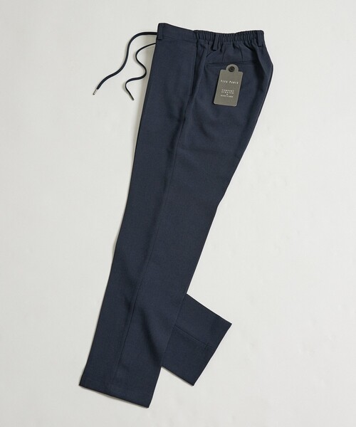 ABAHOUSE（アバハウス）の「【セットアップ対応】Air Melange ウールライク イージースラックス / ストレッチ 手洗い可（スラックス・メンズ・ネイビー/ブラウン・46/44/50/48）」の7枚目の写真