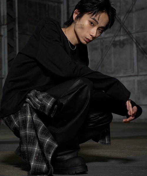 LANDNESS(ランドネス)の「【LANDNESS/ランドネス】Rhinestone Check Shirt/ラインストーンチェックシャツ(シャツ/ブラウス・メンズ・ブラウン/ブルー/ブラック・S/M/L)」の15枚目の写真