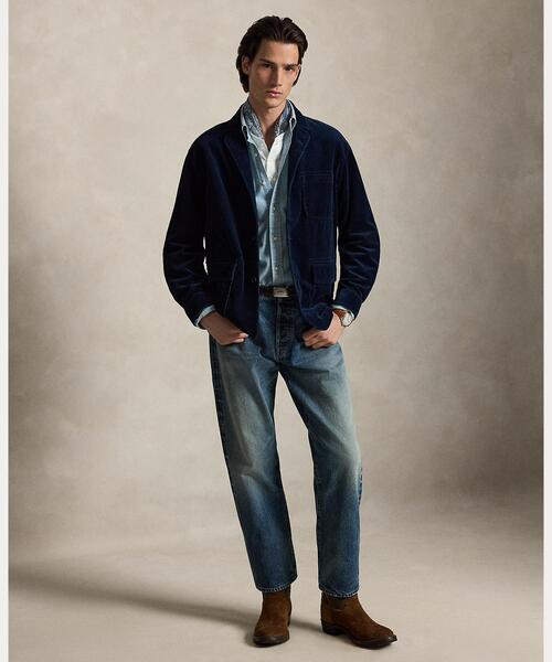 POLO RALPH LAUREN(ポロ ラルフ ローレン)の「Finley コーデュロイ ジャケット(テーラードジャケット・メンズ・ネイビー系1・XS/S/M/L)」の7枚目の写真