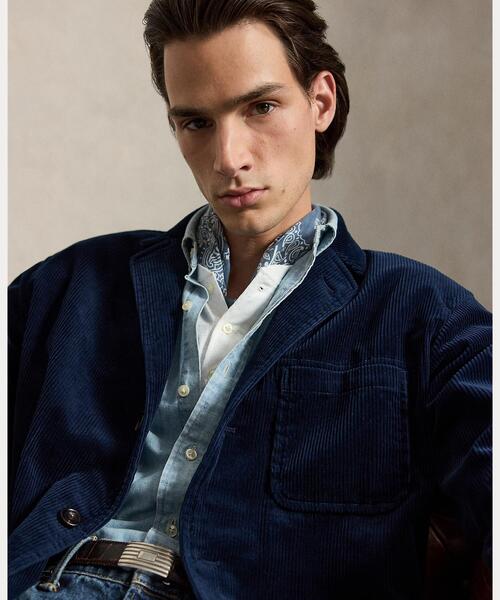 POLO RALPH LAUREN(ポロ ラルフ ローレン)の「Finley コーデュロイ ジャケット(テーラードジャケット・メンズ・ネイビー系1・XS/S/M/L)」の5枚目の写真