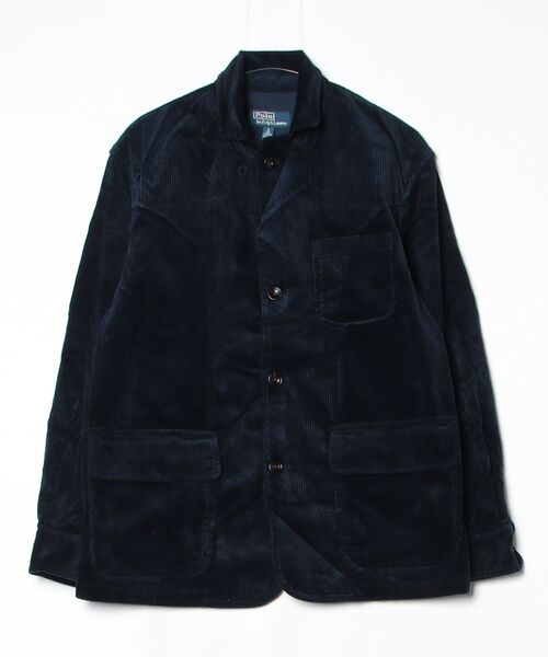 POLO RALPH LAUREN(ポロ ラルフ ローレン)の「Finley コーデュロイ ジャケット(テーラードジャケット・メンズ・ネイビー系1・XS/S/M/L)」の4枚目の写真