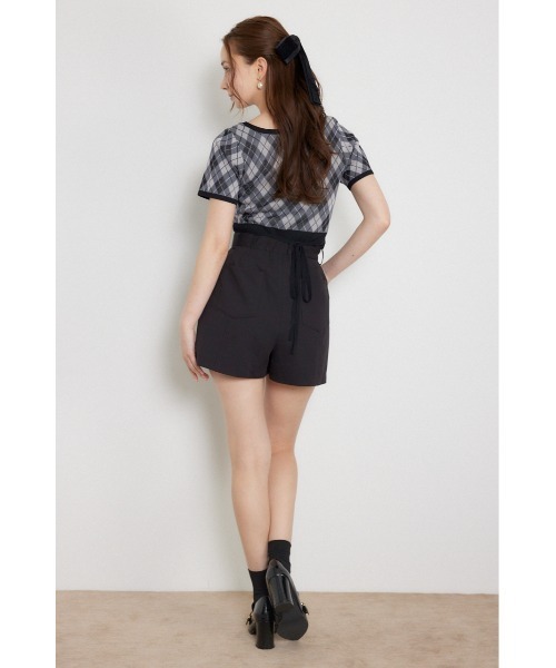 rienda(リエンダ)の「レイヤードデザインジャガードニットトップス 夏服 秋服(ニット/セーター・レディース・ブラウン/グレー/ブラック・FREE)」の20枚目の写真
