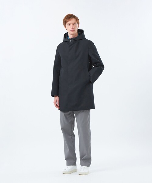 MACKINTOSH PHILOSOPHY(マッキントッシュ フィロソフィー)の「3層ブロードボンディング WELLINGTON HOOD 「ウェリントンフード」(その他アウター・メンズ・ダークネイビー/グリーン系その他4/ブラウン系その他4・40/38)」の16枚目の写真
