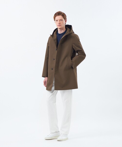 MACKINTOSH PHILOSOPHY(マッキントッシュ フィロソフィー)の「3層ブロードボンディング WELLINGTON HOOD 「ウェリントンフード」(その他アウター・メンズ・ダークネイビー/グリーン系その他4/ブラウン系その他4・40/38)」の17枚目の写真