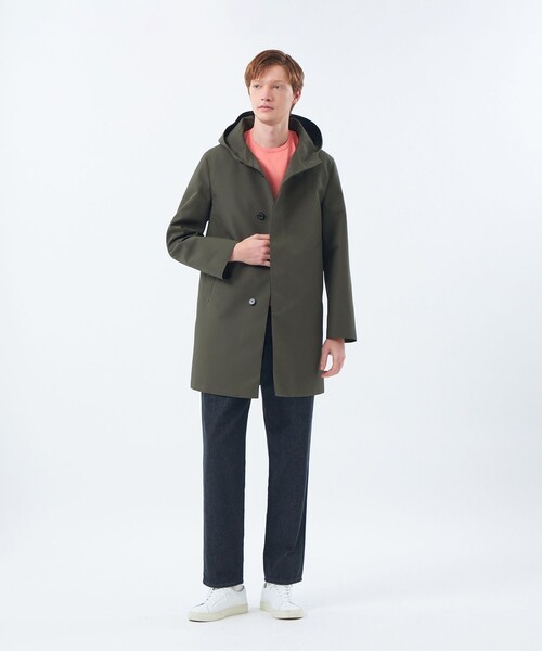 MACKINTOSH PHILOSOPHY(マッキントッシュ フィロソフィー)の「3層ブロードボンディング WELLINGTON HOOD 「ウェリントンフード」(その他アウター・メンズ・ダークネイビー/グリーン系その他4/ブラウン系その他4・40/38)」の10枚目の写真