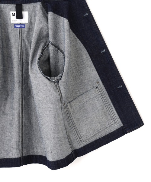 MHL.(エムエイチエル)の「CANTON DENIM(デニムジャケット・レディース・インディゴブルー・36)」の6枚目の写真