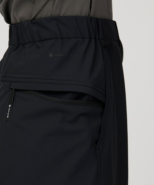 Snow Peak(スノーピーク)の「Snow Peak / Water-Repellent Stretch Tapered Pants 撥水ストレッチテーパードパンツ(その他パンツ・メンズ・ブラック/アイボリー/ダークブラウン・S/M/L/XL)」の13枚目の写真
