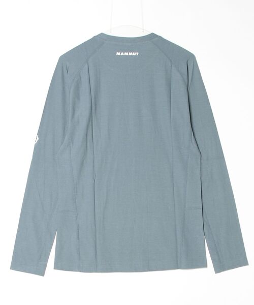Mammut(マムート)の「ツリーウール サーマル ファーストレイヤー ロングスリーブ アジアンフィット /Tree Wool Thermal FL Longsleeve AF Men(Tシャツ/カットソー・メンズ・グレー/ブラック・MEDIUM/X-LARGE/LARGE)」の3枚目の写真