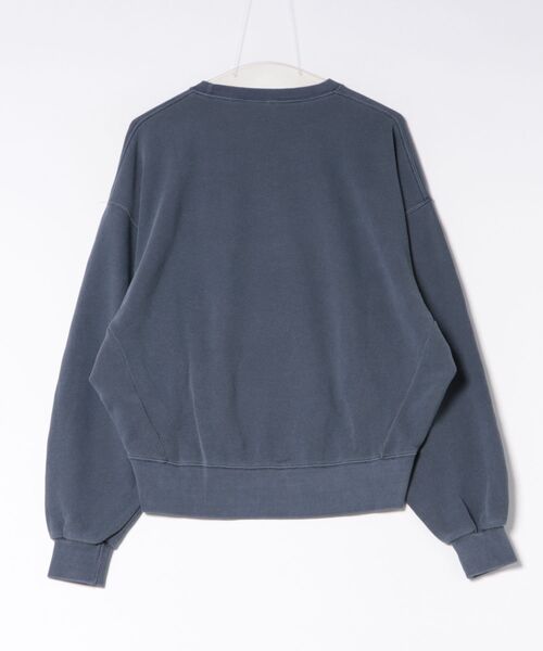 ROXY(ロキシー)の「ROXY STAY WITH ROXY ヴィンテージライクトレーナー 【2026年秋冬モデル】/ロキシークルーネックプルオーバースウェット(スウェット・レディース・グリーン/ネイビー/グレー/ナチュラル・MEDIUM/SMALL/LARGE)」の5枚目の写真
