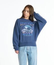 ROXY STAY WITH ROXY ヴィンテージライクトレーナー 【2026年秋冬モデル】/ロキシークルーネックプルオーバースウェット