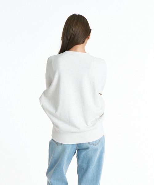 ROXY(ロキシー)の「ROXY STAY WITH ROXY ヴィンテージライクトレーナー 【2026年秋冬モデル】/ロキシークルーネックプルオーバースウェット(スウェット・レディース・グリーン/ネイビー/グレー/ナチュラル・MEDIUM/SMALL/LARGE)」の12枚目の写真