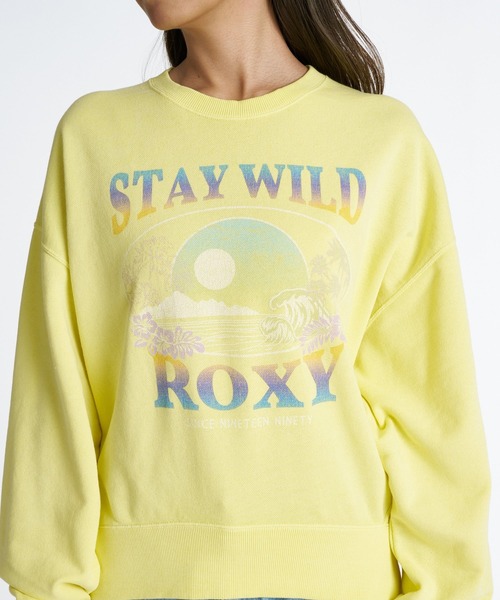 ROXY(ロキシー)の「ROXY STAY WITH ROXY ヴィンテージライクトレーナー 【2026年秋冬モデル】/ロキシークルーネックプルオーバースウェット(スウェット・レディース・グリーン/ネイビー/グレー/ナチュラル・MEDIUM/SMALL/LARGE)」の18枚目の写真