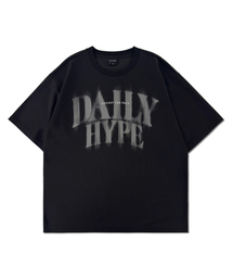 ANNOYED（アノイド）の「グランジレタリング半袖Tシャツ LQ7TU444_BLACK（Tシャツ/カットソー）」