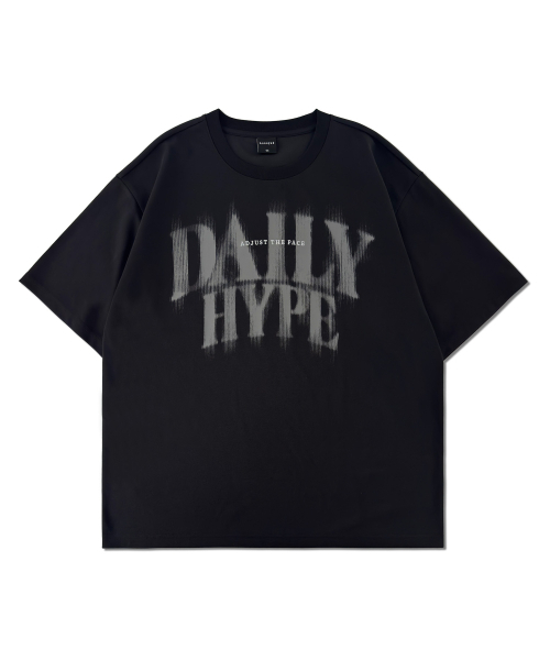 ANNOYED(アノイド)の「グランジレタリング半袖Tシャツ LQ7TU444_BLACK(Tシャツ/カットソー・メンズ・その他・100/95/105)」の1枚目の写真
