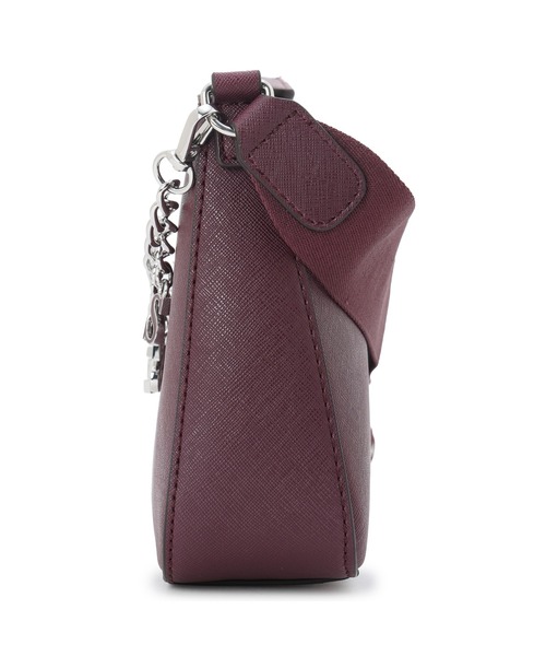 Guess(ゲス)の「FIORA Mini Bag ショルダーバッグ(ショルダーバッグ・レディース・プラム/ブラック・ONE SIZE)」の4枚目の写真