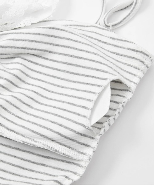 andwang(アンドワン)の「Ribbon Cami Shushu Set(Tシャツ/カットソー・レディース・グレー・FREE)」の19枚目の写真