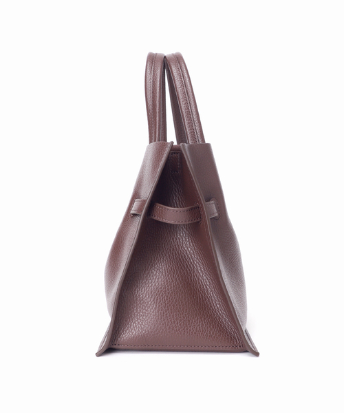 Spick & Span(スピックアンドスパン)の「《新色有り / 追加》VIOLAd’ORO イタリアンWフェイスレザートートバッグM(トートバッグ・レディース・ブラウン・FREE)」の9枚目の写真