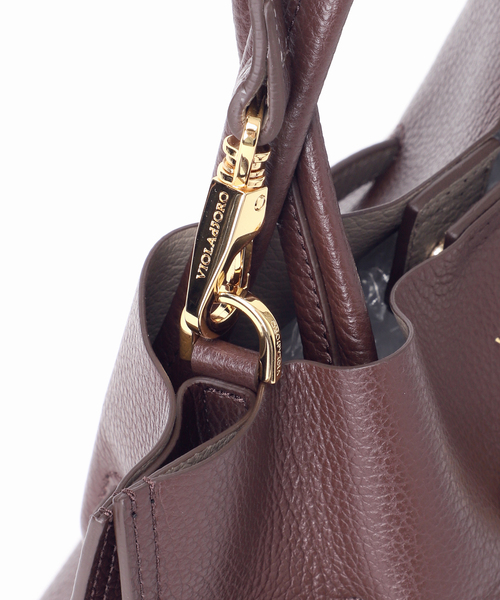 Spick & Span(スピックアンドスパン)の「《新色有り / 追加》VIOLAd’ORO イタリアンWフェイスレザートートバッグM(トートバッグ・レディース・ブラウン・FREE)」の15枚目の写真