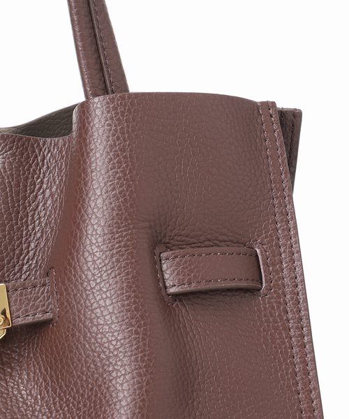 Spick & Span(スピックアンドスパン)の「《新色有り / 追加》VIOLAd’ORO イタリアンWフェイスレザートートバッグM(トートバッグ・レディース・ブラウン・FREE)」の19枚目の写真