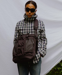 CHROME（クローム）の「［ CHROME / クローム ］AXCEL TOTE MESSENGER MD BK_BLACK / アクセル トート メッセンジャー バッグ ミディアム ブラック 耐水 容量：23L 完全防水ポケット 16インチPC収納（トートバッグ）」