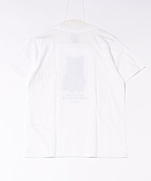 Moftique(モフティック)の「Moftique(モフティック) エントリーモデル 半袖Tシャツ アニマル ブリティッシュショートヘア 猫 キャット ペット インクジェットプリント 褪せ感 4.0オンス 薄手 トップス カットソー 夏 カジュアル レディース ユニセックス(Tシャツ/カットソー・レディース・ホワイト・S)」の2枚目の写真