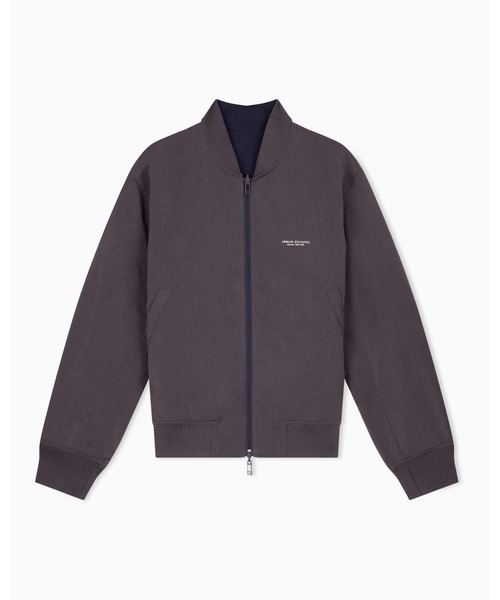 ARMANI EXCHANGE（アルマーニエクスチェンジ）の「【A|X アルマーニ エクスチェンジ】CO リバーシブル ボンバージャケット（ZOZO限定カラー含）（ブルゾン・メンズ・チャコールグレー/ダークネイビー・LARGE/SMALL/MEDIUM/X-SMALL/X-LARGE）」の8枚目の写真