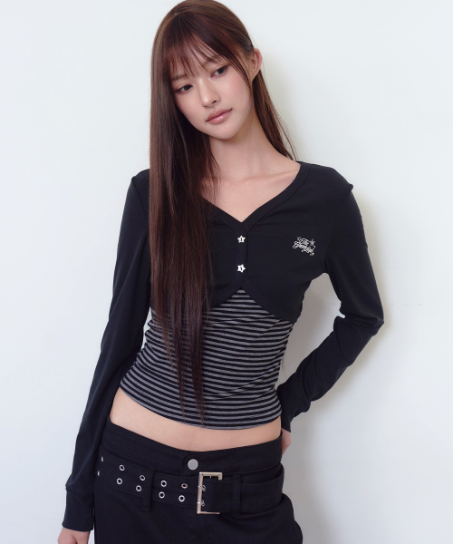 THE GREEN LAB（ザグリーンラボ）の「ST                 [メランジ グレー]（Tシャツ/カットソー・レディース・その他・FREE）」の11枚目の写真