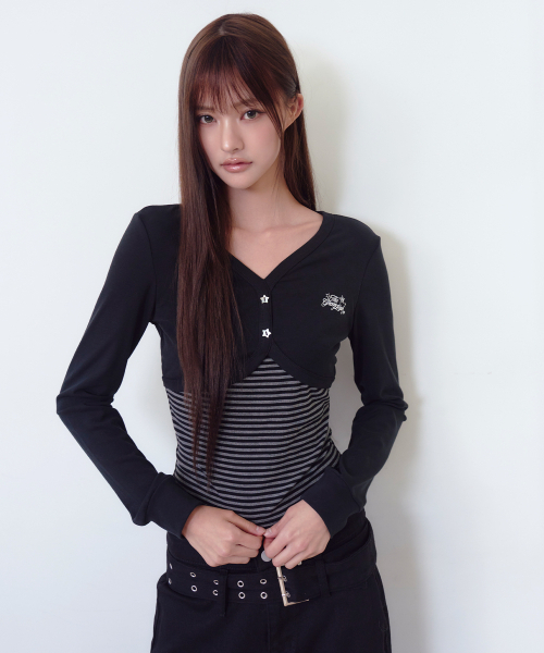 THE GREEN LAB（ザグリーンラボ）の「ST                 [メランジ グレー]（Tシャツ/カットソー・レディース・その他・FREE）」の14枚目の写真