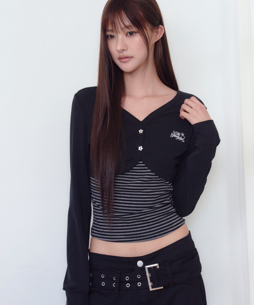 THE GREEN LAB（ザグリーンラボ）の「ST                 [メランジ グレー]（Tシャツ/カットソー・レディース・その他・FREE）」の18枚目の写真