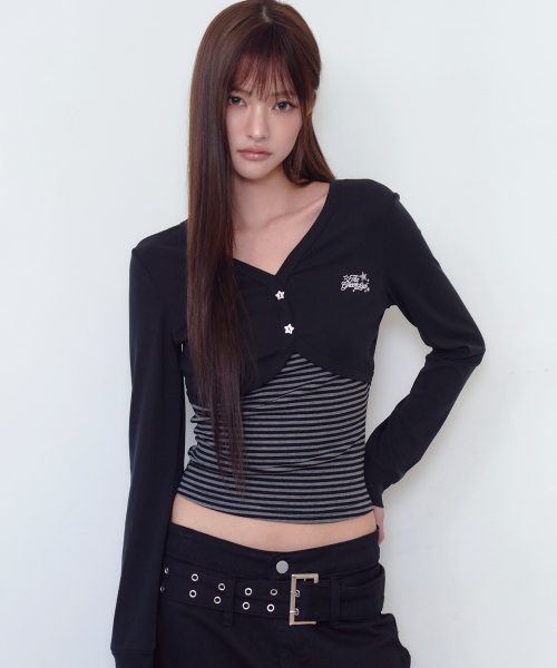 THE GREEN LAB（ザグリーンラボ）の「ST                 [メランジ グレー]（Tシャツ/カットソー・レディース・その他・FREE）」の19枚目の写真