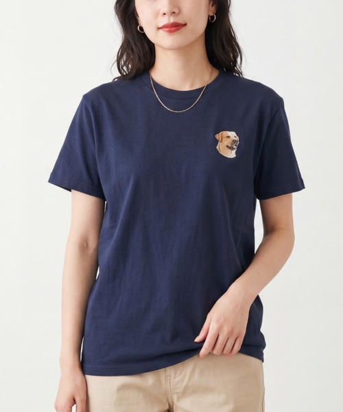 INNOCENT(イノセント)の「【T24】DOG EMBROIDERY TEE SS-2000(Tシャツ/カットソー・レディース・その他7/その他12/その他9/その他2/その他5/その他10/その他11/その他4/その他8/その他6/その他1/その他3・X-LARGE/LARGE/SMALL/MEDIUM)」の8枚目の写真
