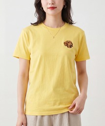 【T24】DOG EMBROIDERY TEE SS-2000