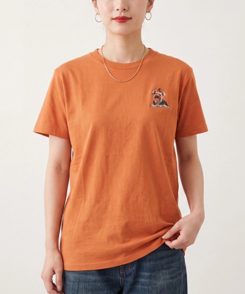 INNOCENT(イノセント)の「【T24】DOG EMBROIDERY TEE SS-2000(Tシャツ/カットソー・レディース・その他7/その他12/その他9/その他2/その他5/その他10/その他11/その他4/その他8/その他6/その他1/その他3・X-LARGE/LARGE/SMALL/MEDIUM)」の11枚目の写真