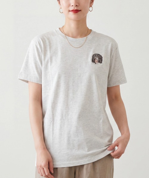 INNOCENT(イノセント)の「【T24】DOG EMBROIDERY TEE SS-2000(Tシャツ/カットソー・レディース・その他7/その他12/その他9/その他2/その他5/その他10/その他11/その他4/その他8/その他6/その他1/その他3・X-LARGE/LARGE/SMALL/MEDIUM)」の12枚目の写真