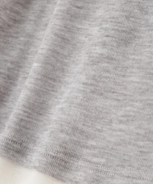 FREE'S MART(フリーズマート)の「◆シアーテレコレイヤード風カットソー(Tシャツ/カットソー・レディース・ホワイト系その他2/ホワイト/グレー系その他/ブラウン/グレー/ホワイト系その他・FREE)」の16枚目の写真