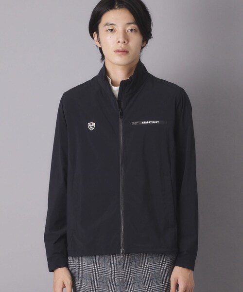 adabat(アダバット)の「【ADABAT NAVY】タフタスタンドジップブルゾン(ブルゾン・メンズ・ブラック/ブラウン系その他・48/46/50)」の4枚目の写真