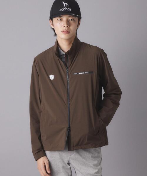 adabat(アダバット)の「【ADABAT NAVY】タフタスタンドジップブルゾン(ブルゾン・メンズ・ブラック/ブラウン系その他・48/46/50)」の8枚目の写真