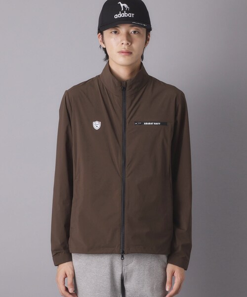 adabat(アダバット)の「【ADABAT NAVY】タフタスタンドジップブルゾン(ブルゾン・メンズ・ブラック/ブラウン系その他・48/46/50)」の13枚目の写真