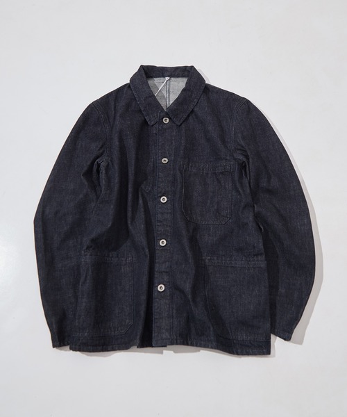 ISSUETHINGS(イシューシングス)の「【ISSUETHINGS/イシューシングス】TYPE129 (PATCHED)(カバーオール・メンズ・ダークインディゴブルー・3/2)」の9枚目の写真
